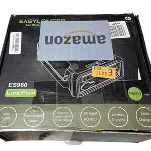 Easylonger ES960 GP50 Gray Brown 96000mAh CPAP Battery Backup - New Sealed